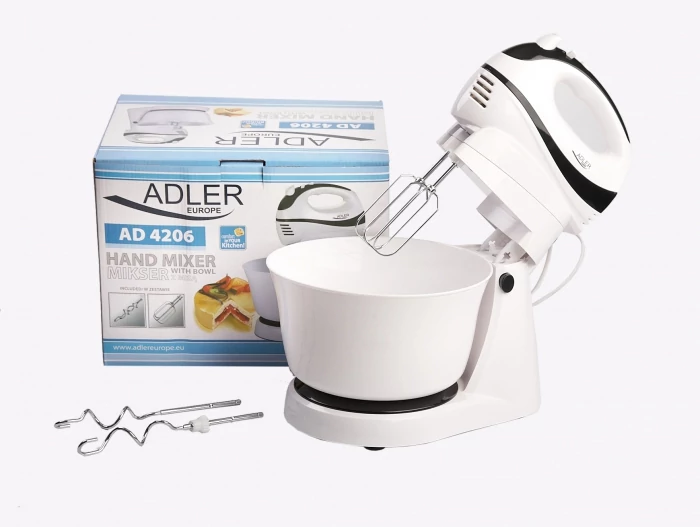 ADLER AD4206 Tálas Mixer, Fekete