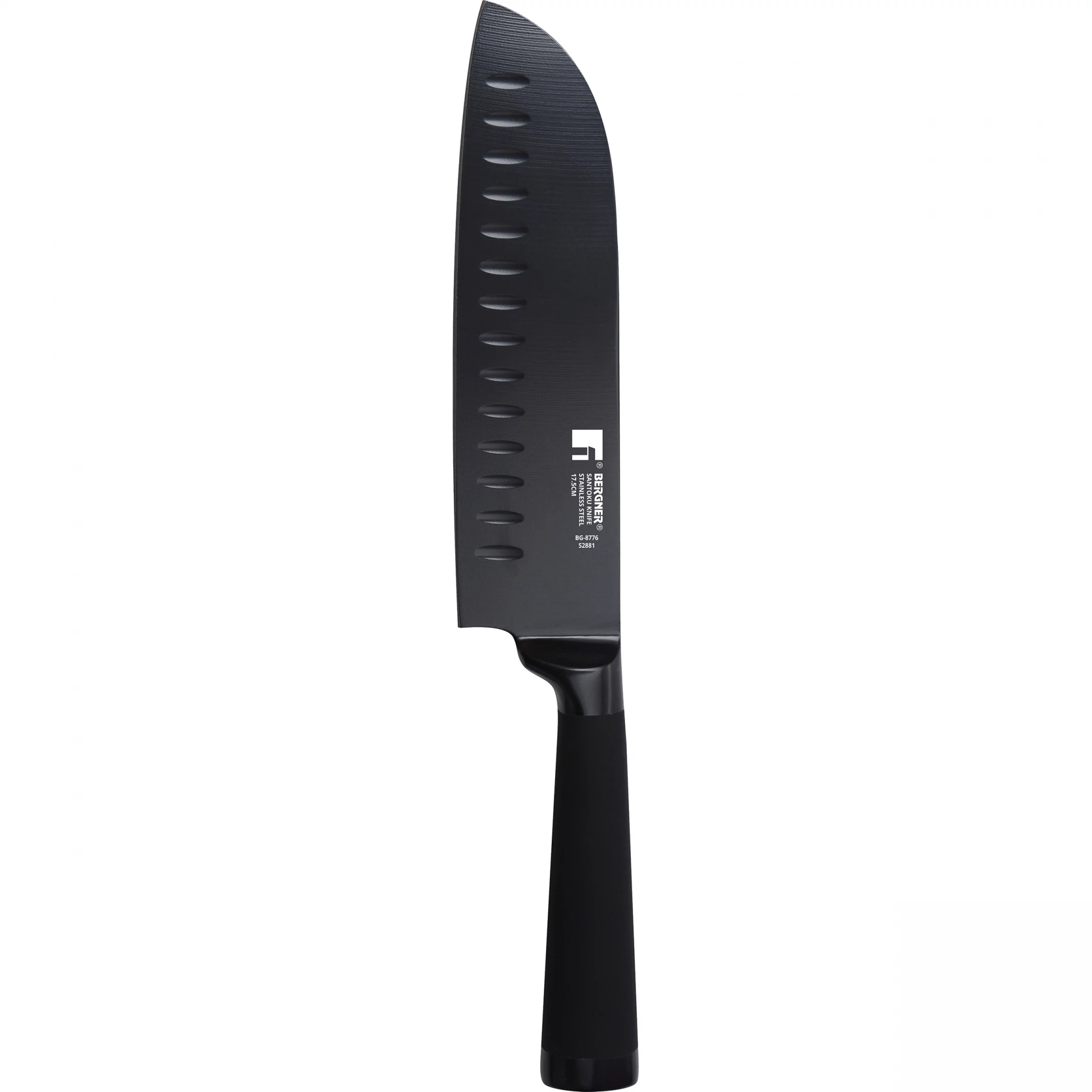 Bergner BG-8776 Black Blade santoku kés