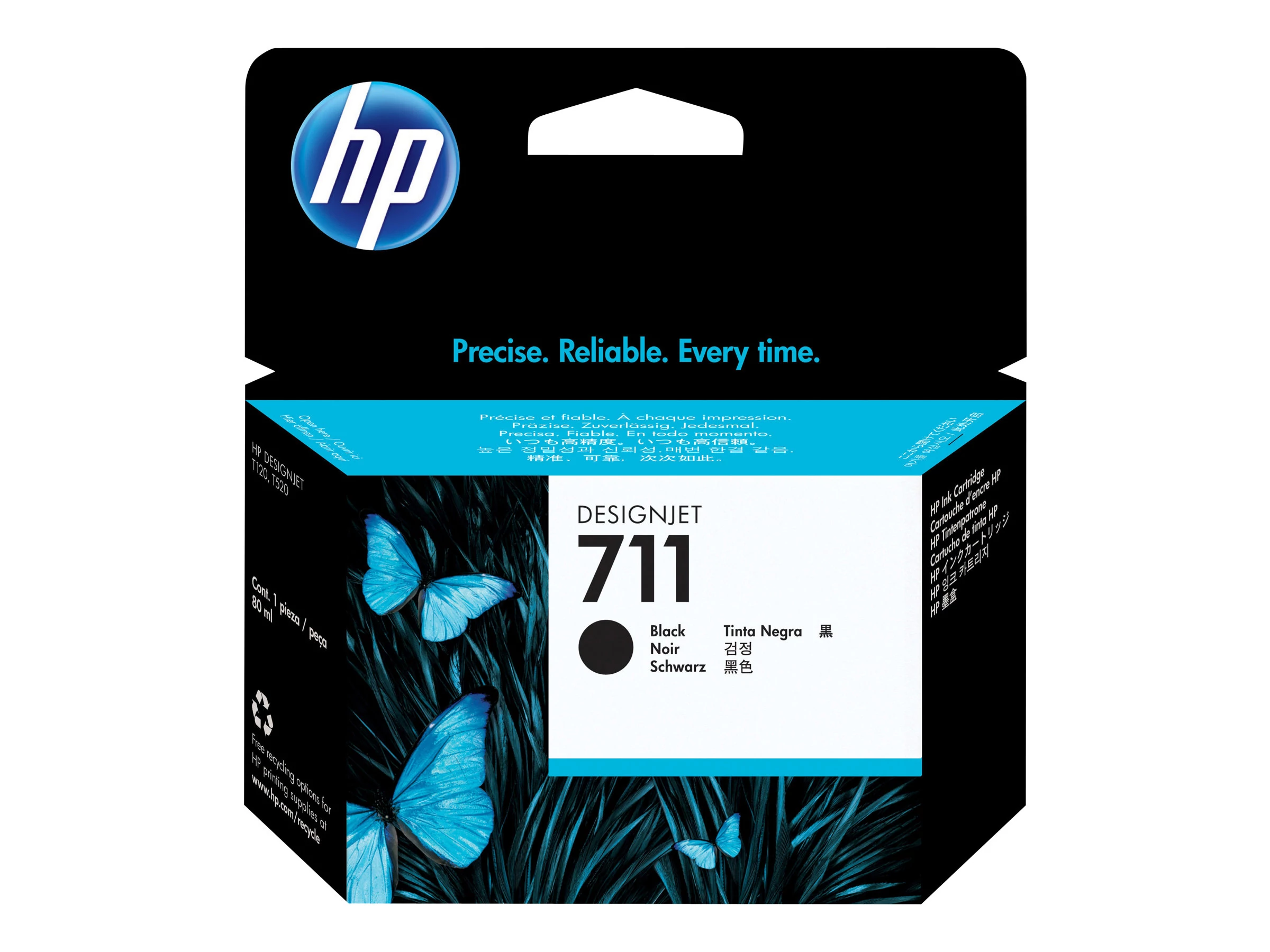 HP CZ133A Ink 711 black 80ml