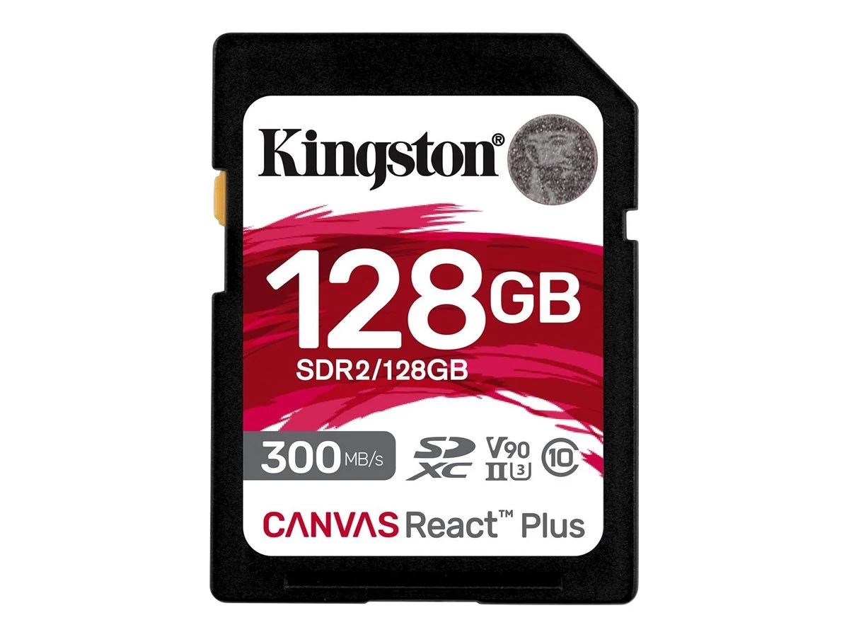 KINGSTON 128GB Canvas React Plus SDXC