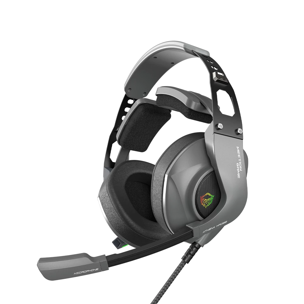 Meetion MT-HP099 Hifi 7.1gamer fejhallgató Black+Gray