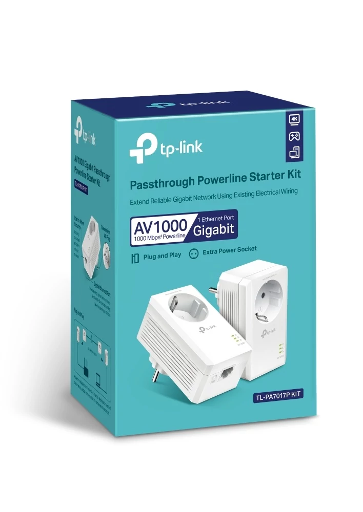 Tp-Link TL-PA7017P-KIT powerline adapter kit