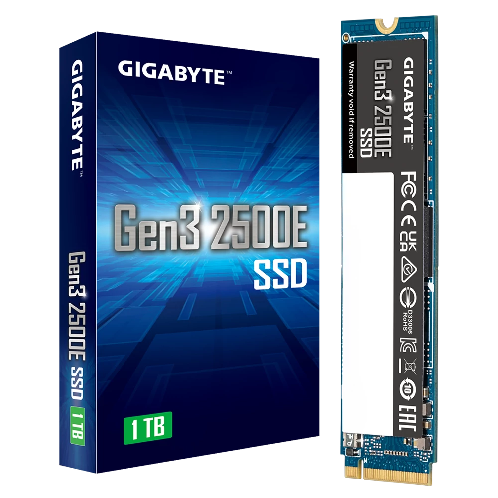 SSD Gigabyte 2500e M.2 1 TB PCIe 3x4