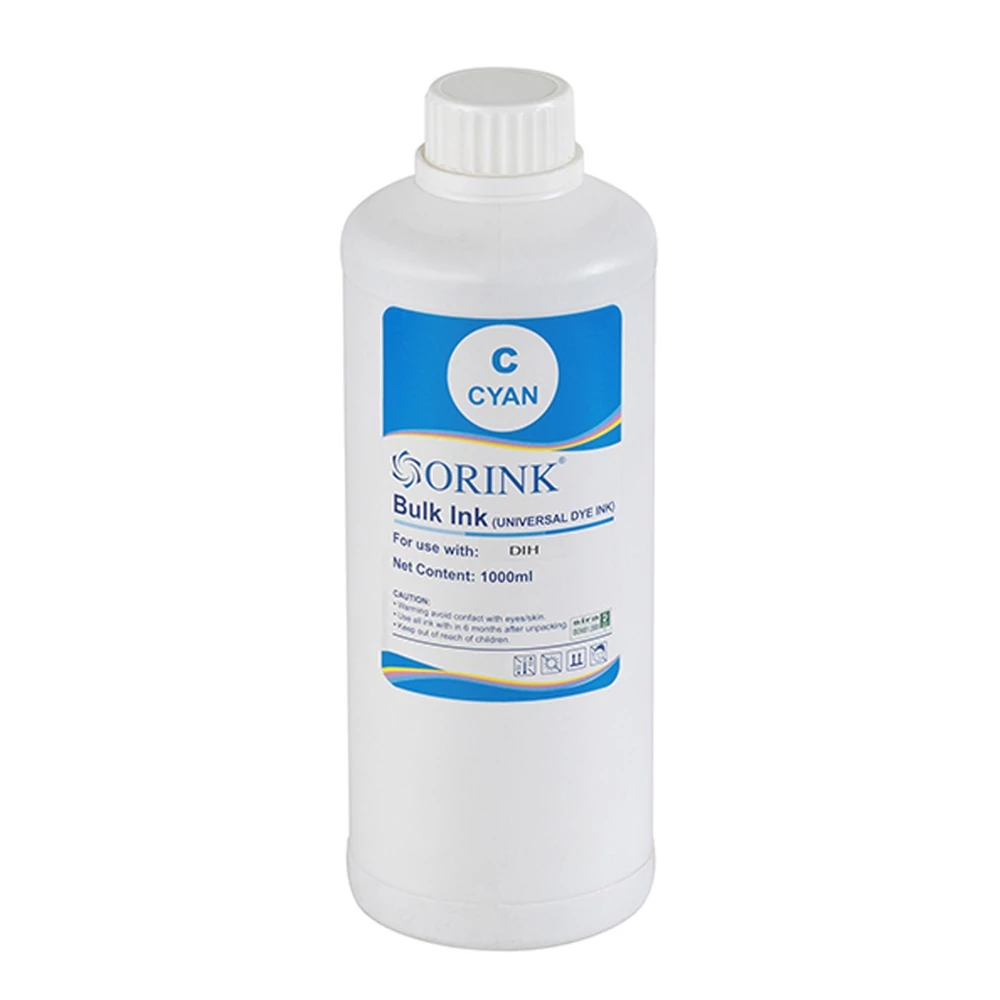 Utángyártott Ink Hp Universal dye cyan 1l ORINK