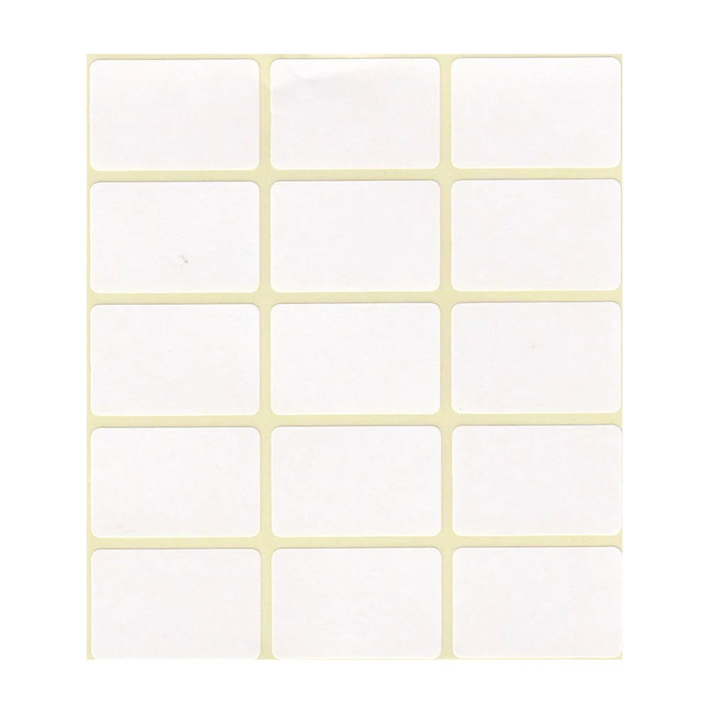 Etikett címke, 20x30mm, 4 lap, 15 címke/lap