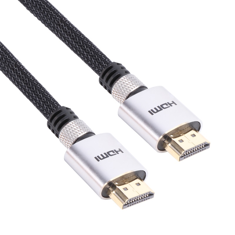 VCOM kábel HDMI (apa-apa) 10m (v1.4, 19M/M, 3D) fekete-ezüst (CG571-10.0)