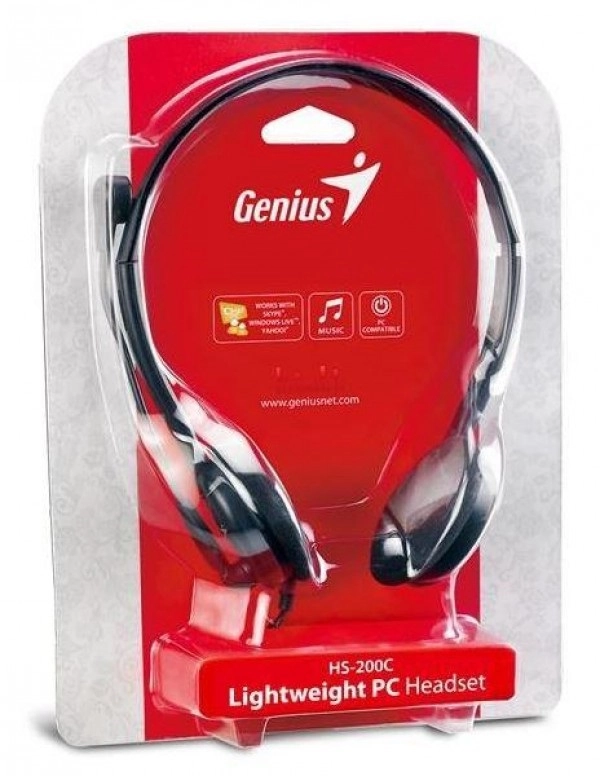 Genius HS-200C mikrofonos fejhallgató