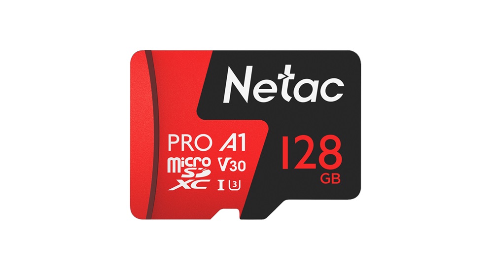 Memóriakártya Micro SDXC 128GB Netac P500 Extreme Pro + SD adapter (UHS-1 U3 V30) (H)